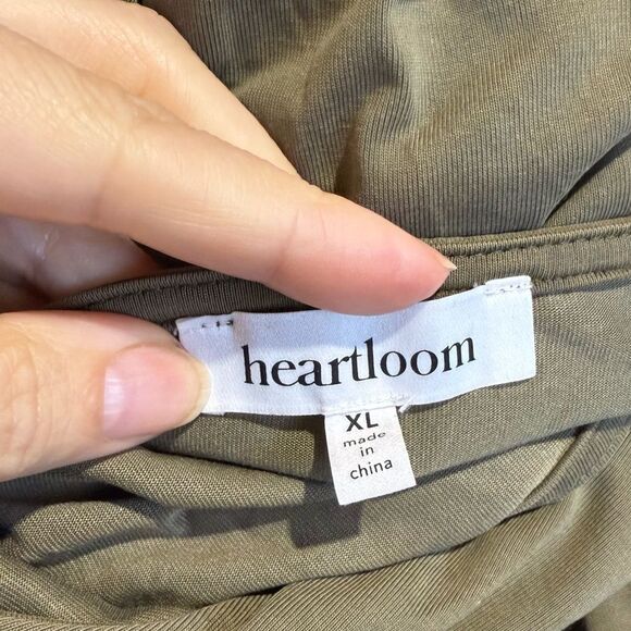 Heartloom Rivky Knit Jumpsuit in Olive Green XL NWOT - Picture 9 of 11